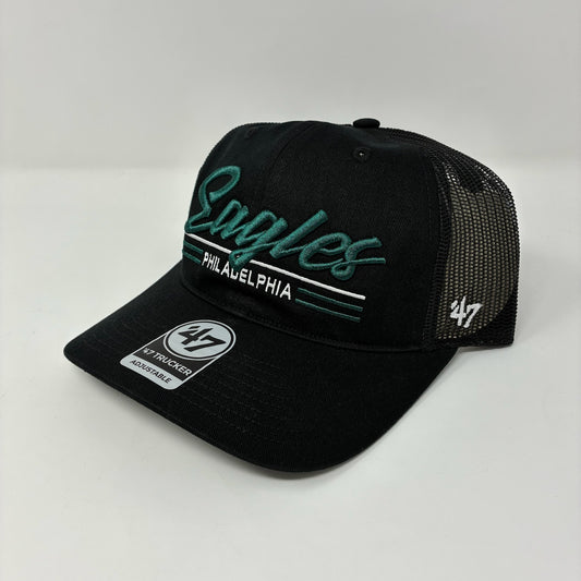 Philadelphia Eagles Black ‘47 Trucker
