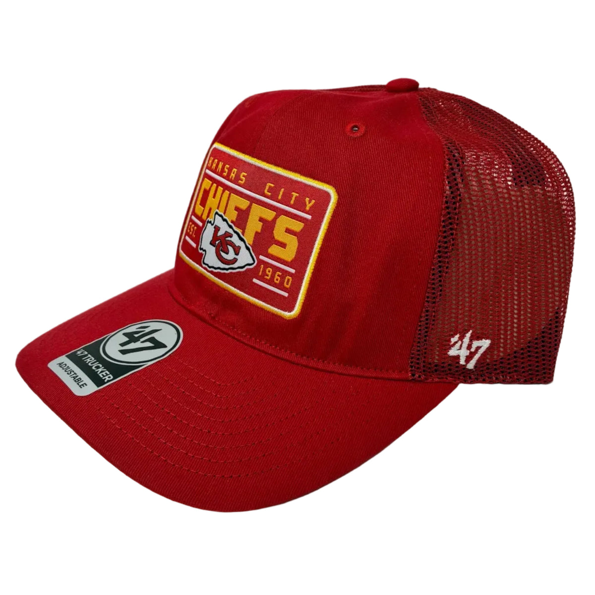 Kansas City Chiefs Red Patch '47 Trucker