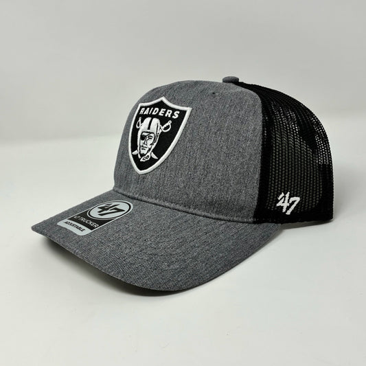 Las Vegas Raiders ‘47 Trucker Charcoal
