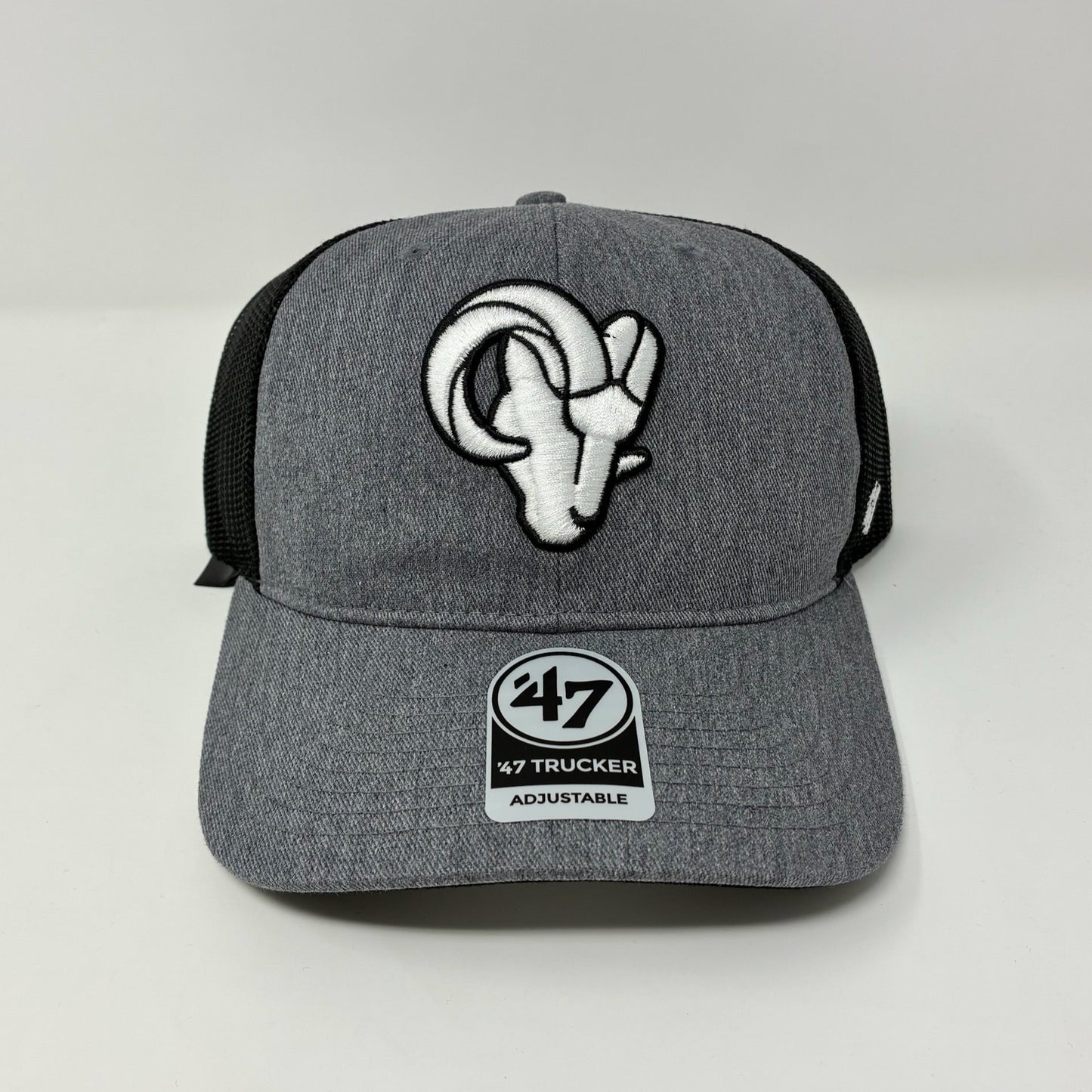 Los Angeles Rams Charcoal ‘47 Trucker
