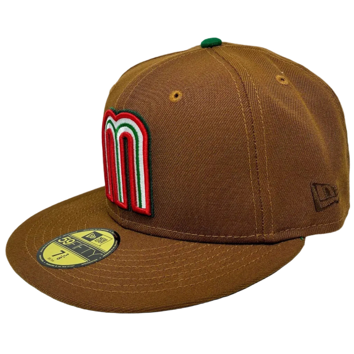 New Era 59Fifty Mexico World Baseball Classic Hat Tan