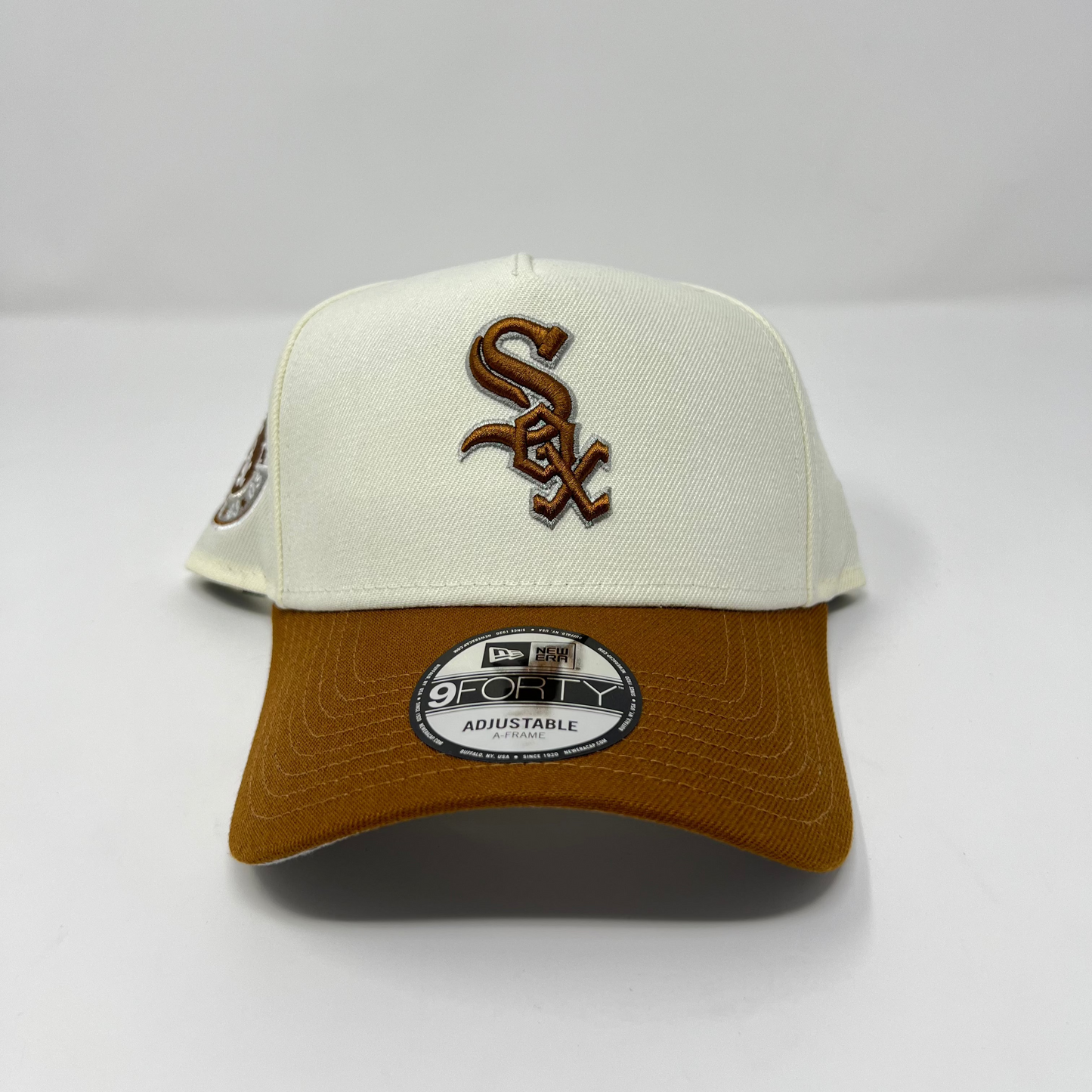 New Era 9Forty White Sox Cream/Tan