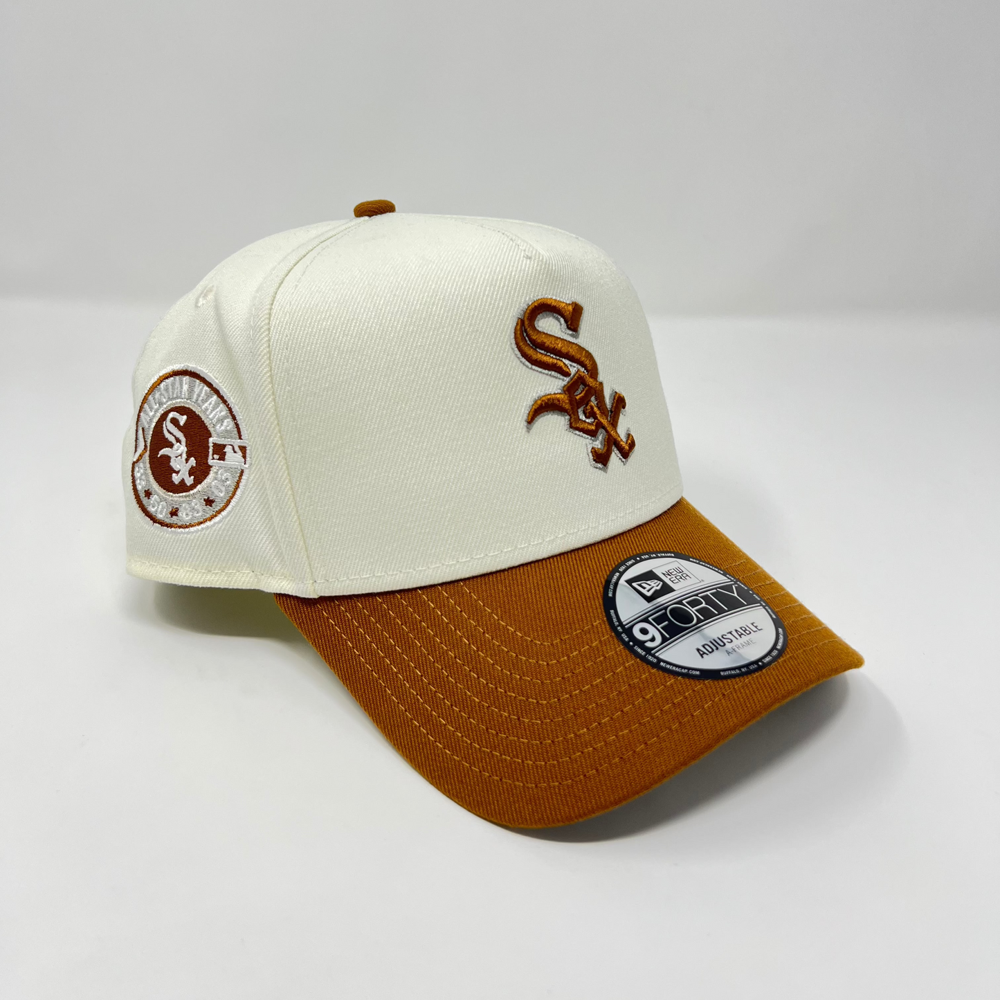 New Era 9Forty White Sox Cream/Tan