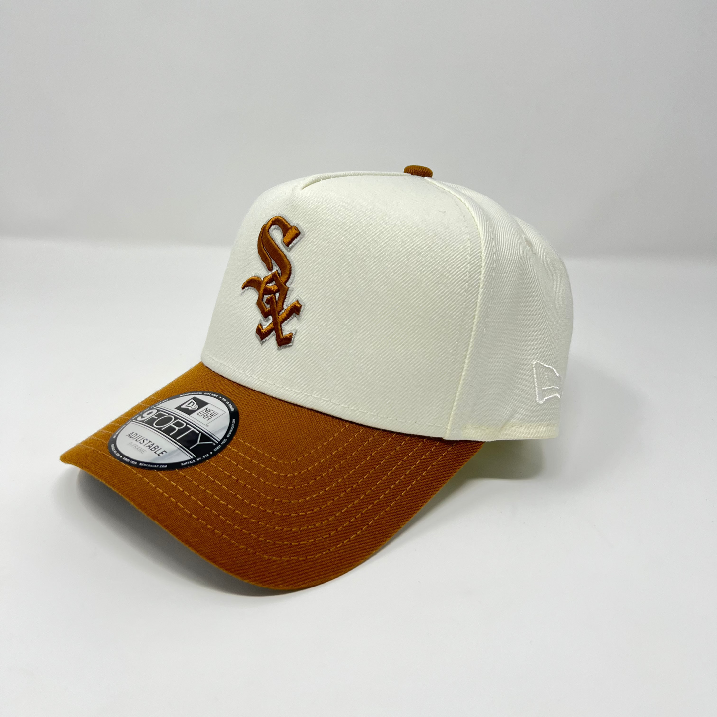 New Era 9Forty White Sox Cream/Tan