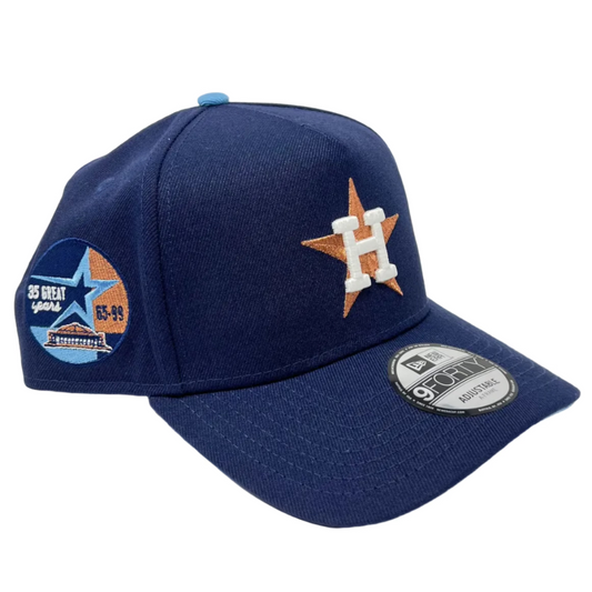 9Forty Astros Rose Gold