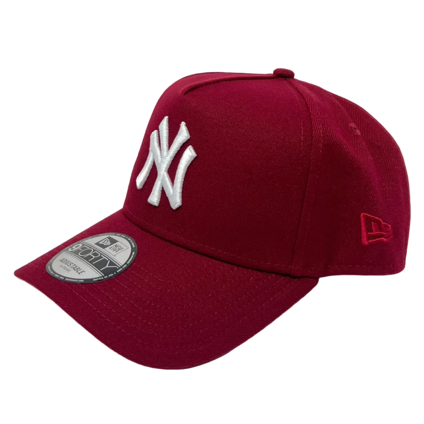 9Forty New York Yankees Maroon/ White