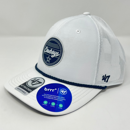 '47 Trucker Cowboys White Brrr