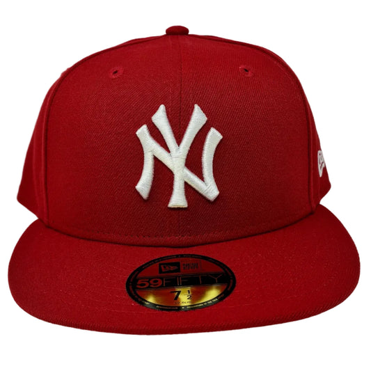 On-Field 59Fifty New York Yankees Red/White
