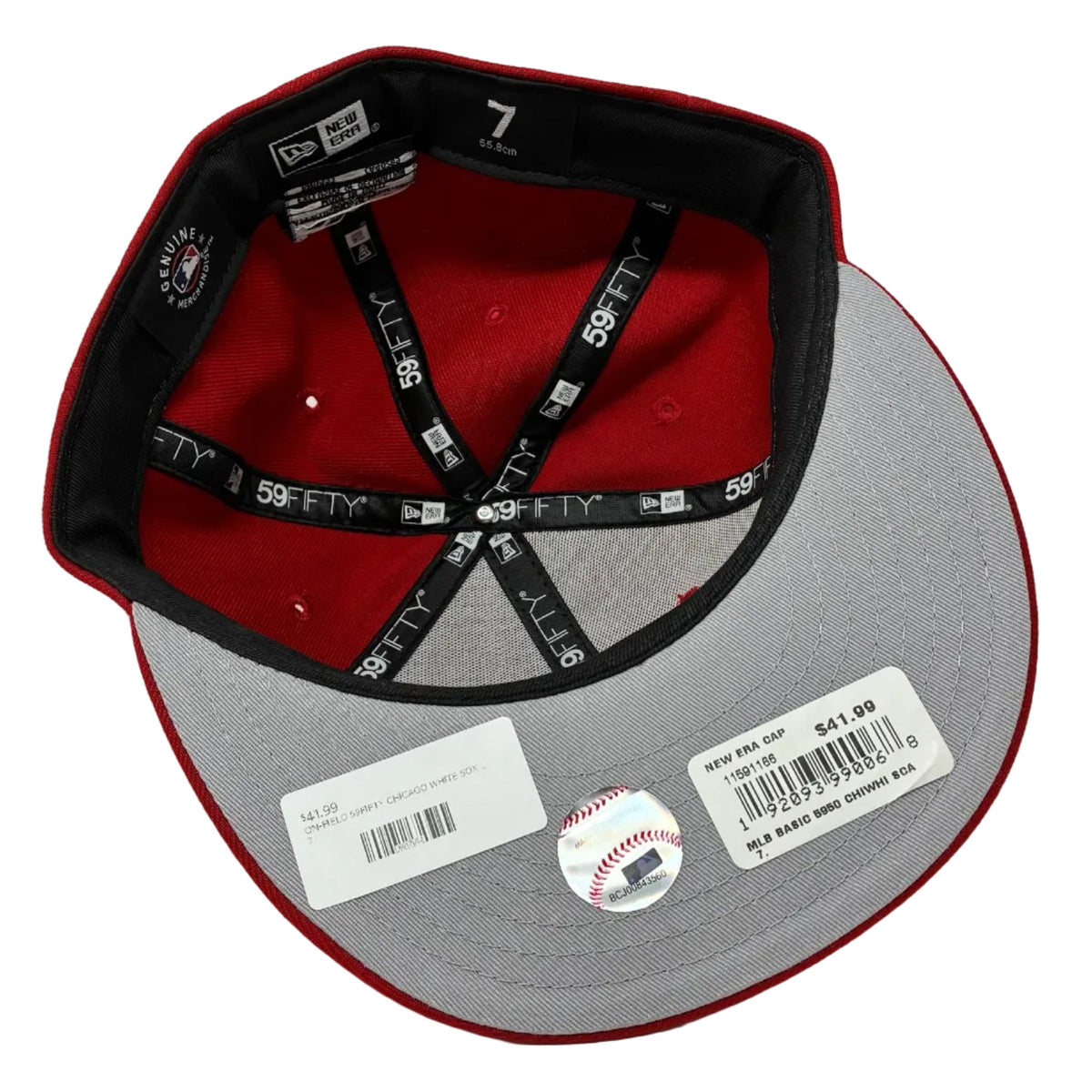 On-Field 59Fifty Chicago White Sox Red/White
