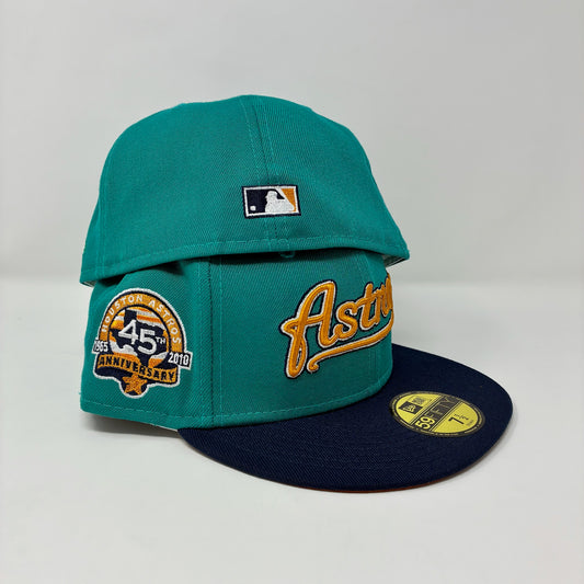 59Fifty Astros 45th Anniversary Teal/Navy