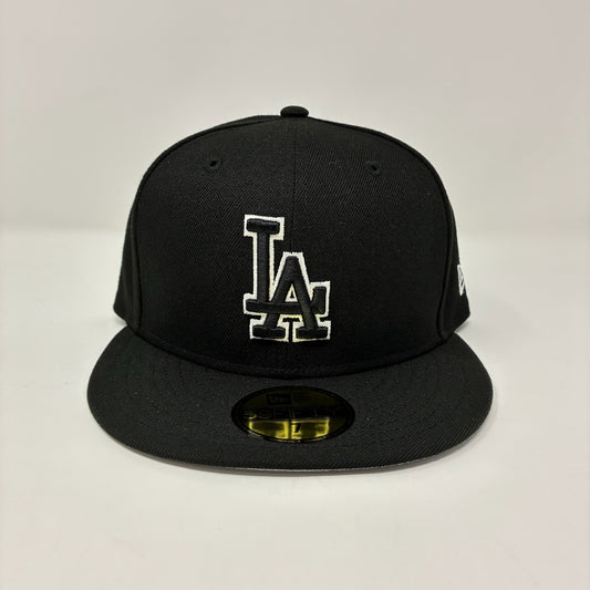 59FIFTY Fitted Los Angeles Dodgers Black Outline