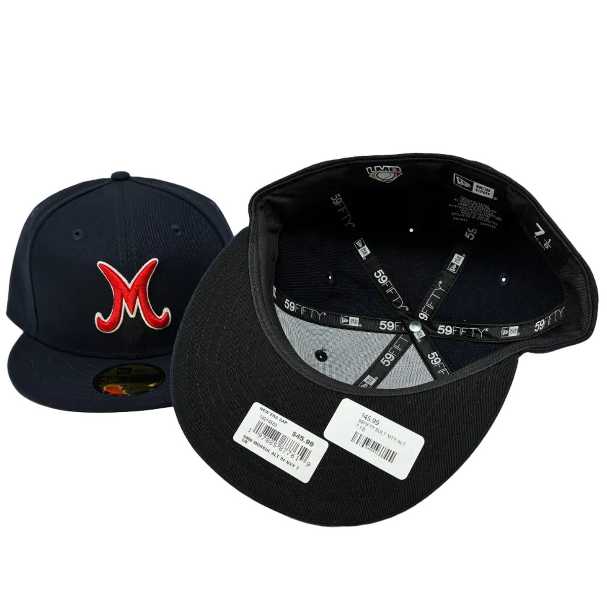 Monterrey Sultans New Era Mexico League On Field 59FIFTY Fitted Hat - Navy