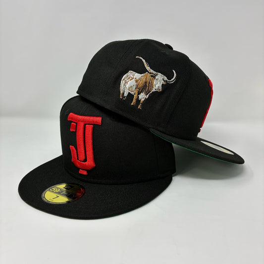 59Fifty Toros de Tijuana Black Cap