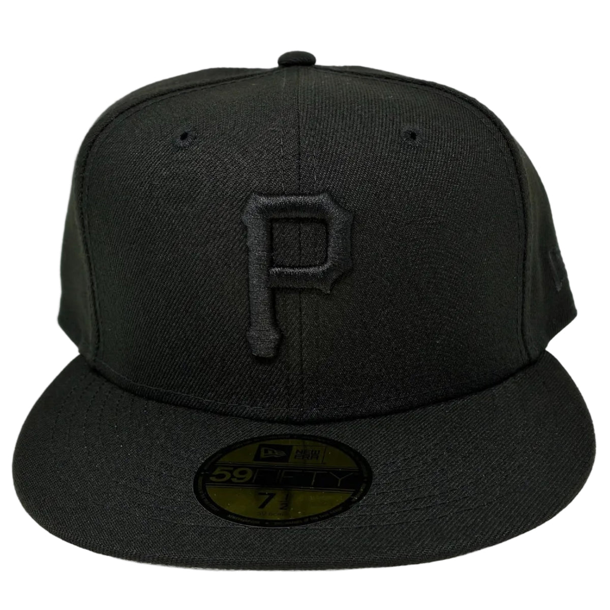Pittsburgh Pirates Blackout Basic 59FIFTY Fitted Hat