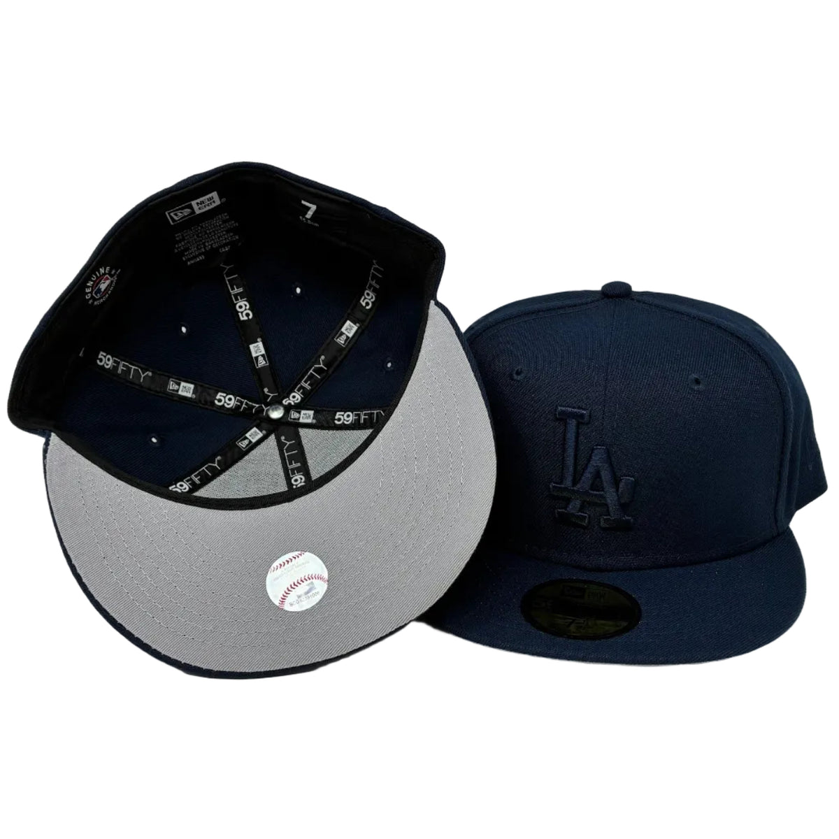 59Fifty On-Field Los Angeles Dodgers Navy/Navy
