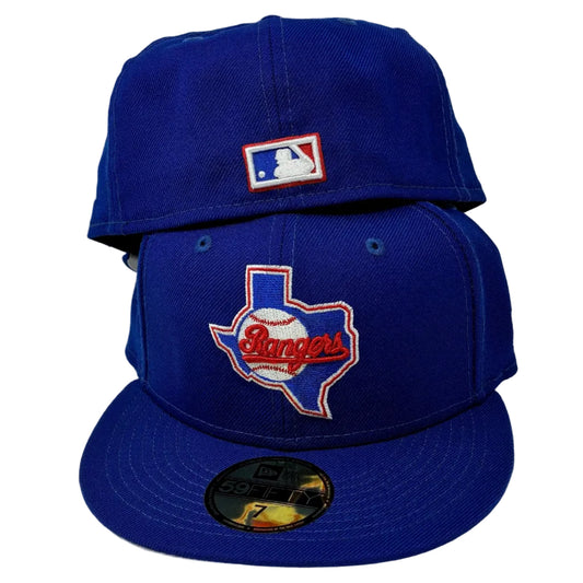 On-Field 59Fifty Texas Rangers Royal Blue Wool Cap