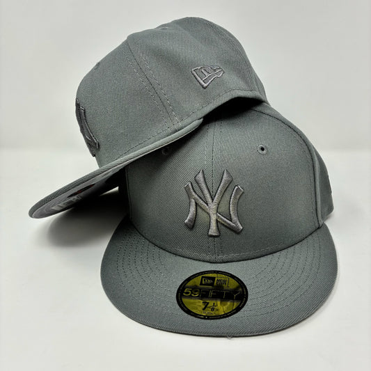On-Field 59Fifty New York Yankees Gray