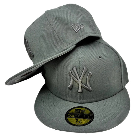 On-Field 59Fifty New York Yankees Gray