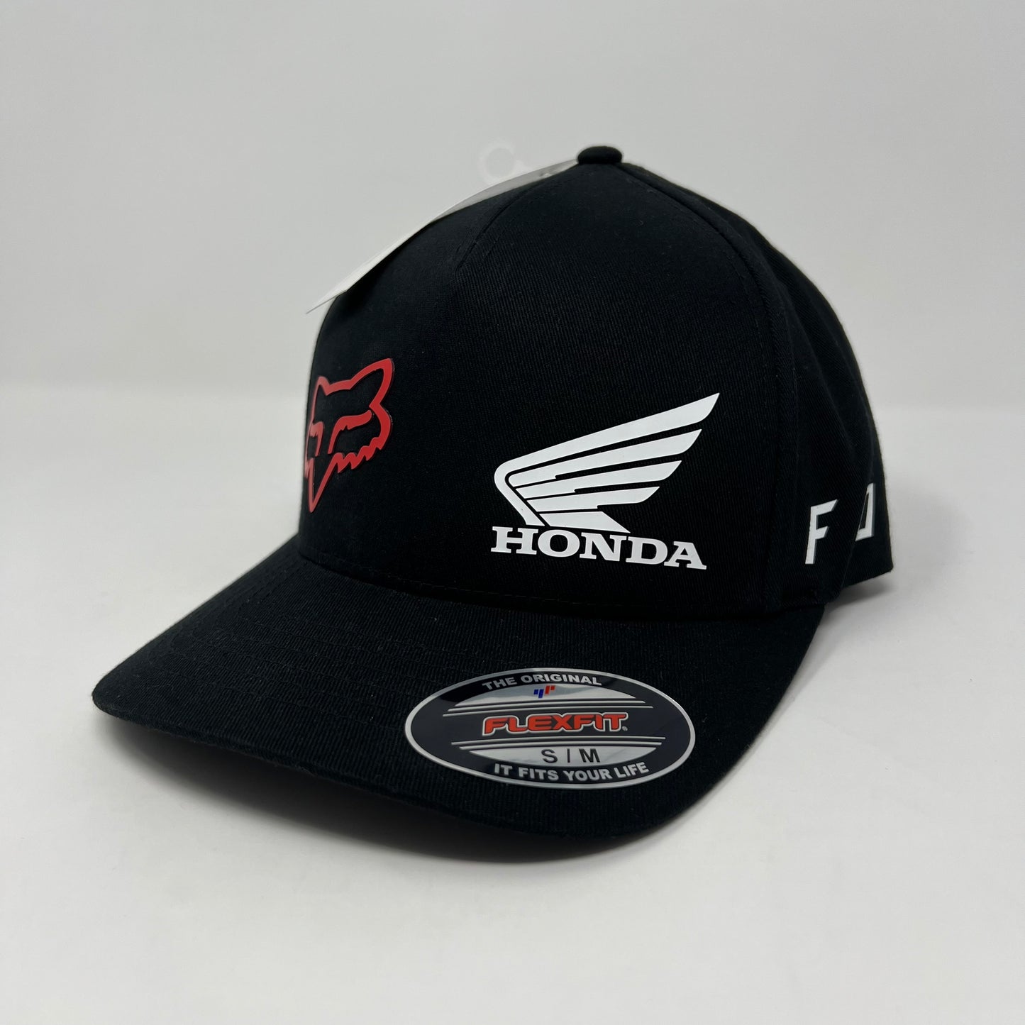 Fox X Honda FlexFit Black Cap