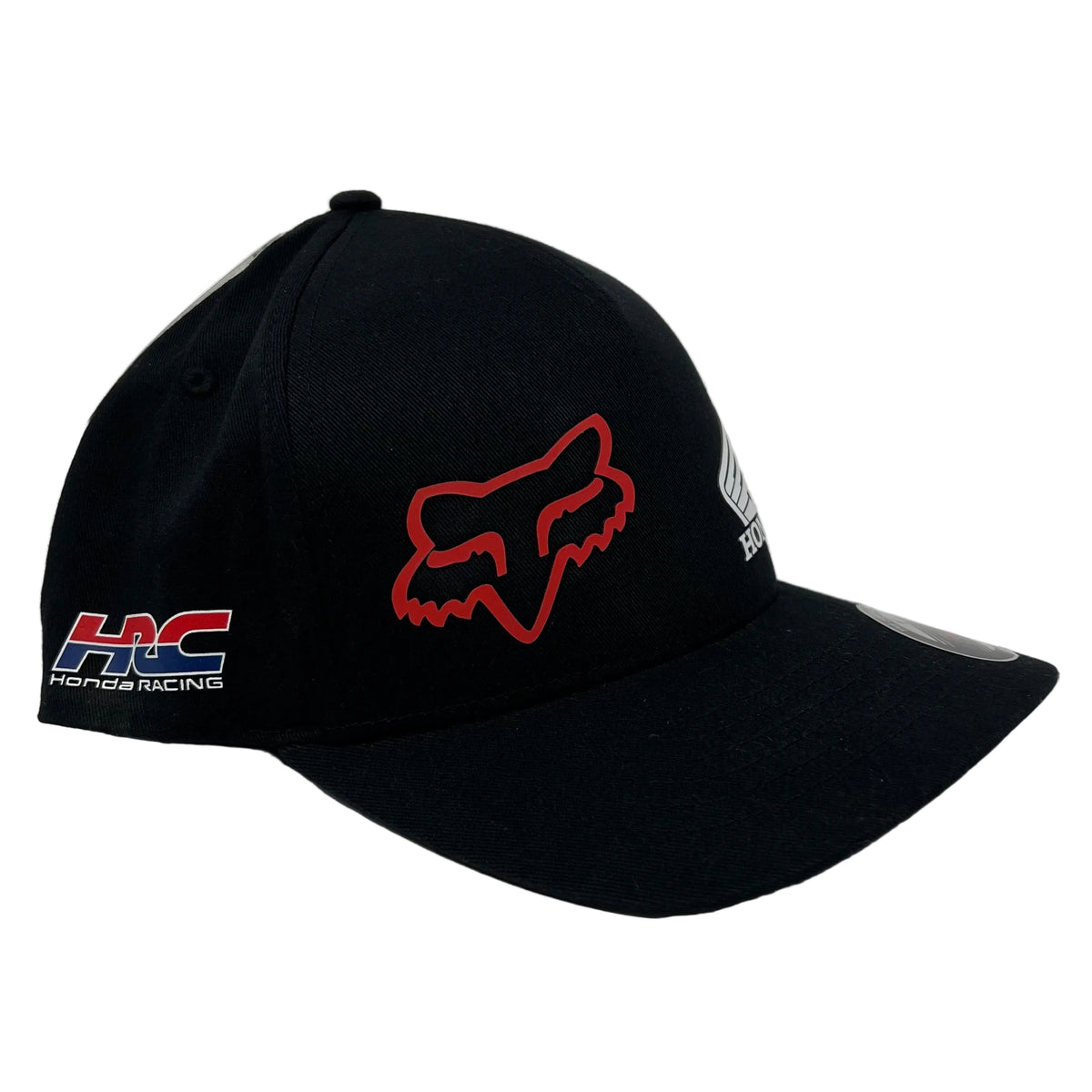 Fox X Honda FlexFit Black Cap