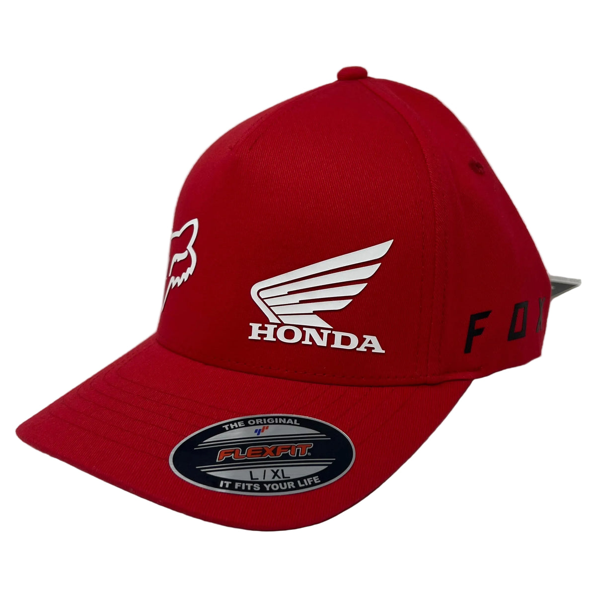 Fox X Honda Red FlexFit Cap
