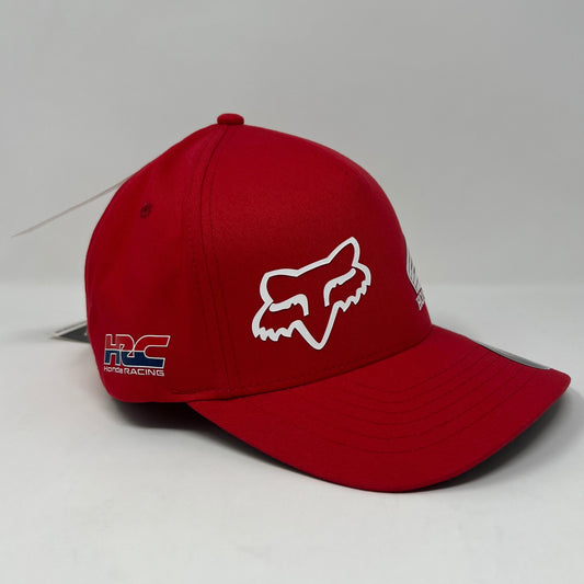 Fox X Honda Red FlexFit Cap