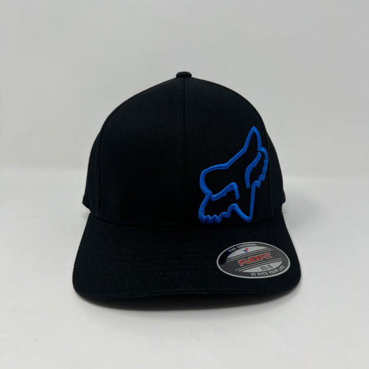 FLEX 45 FlexFit Hat Black/Blue Fox