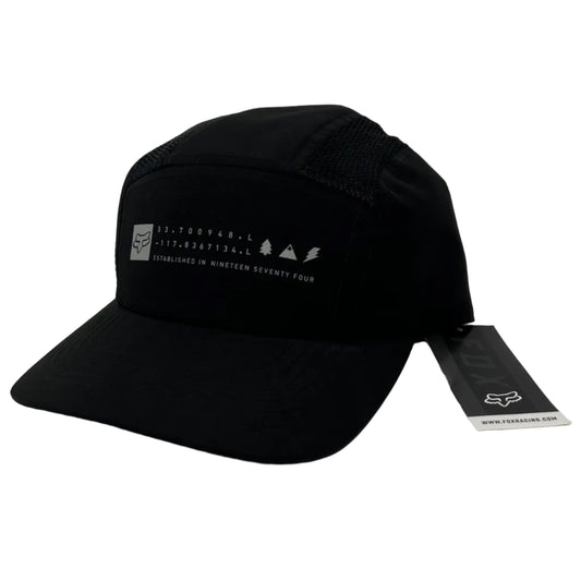 KNOW NO BOUNDS 5 Panel Hat Black Fox