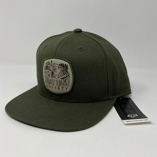 TORRERO Snapback Hat Army Green Fox