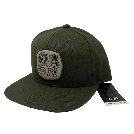 TORRERO Snapback Hat Army Green Fox