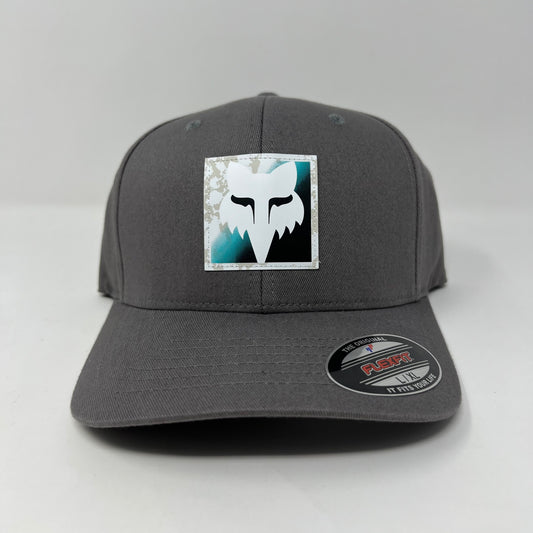DETONATE FlexFit Fox Gray Cap