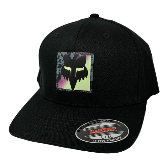 DETONATE FlexFit Black Hat Fox