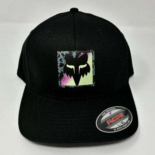 DETONATE FlexFit Black Hat Fox