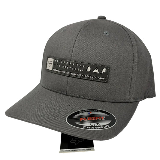 KNOW NO BOUNDS FlexFit Fox Gray Cap