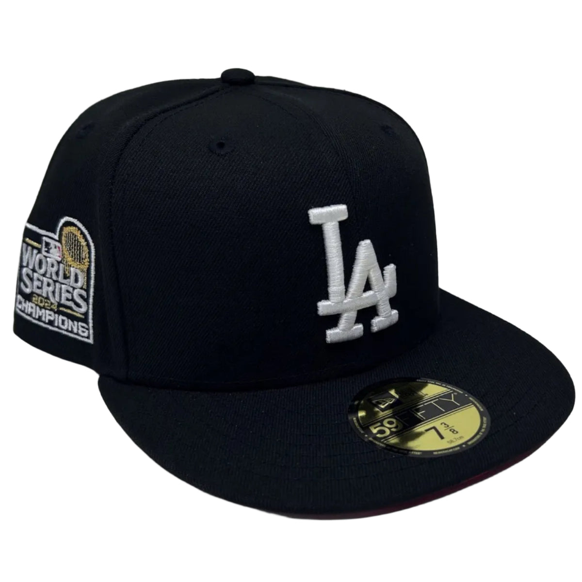 59Fifty Los Angeles Dodgers 2024 World Series Champions Red UV