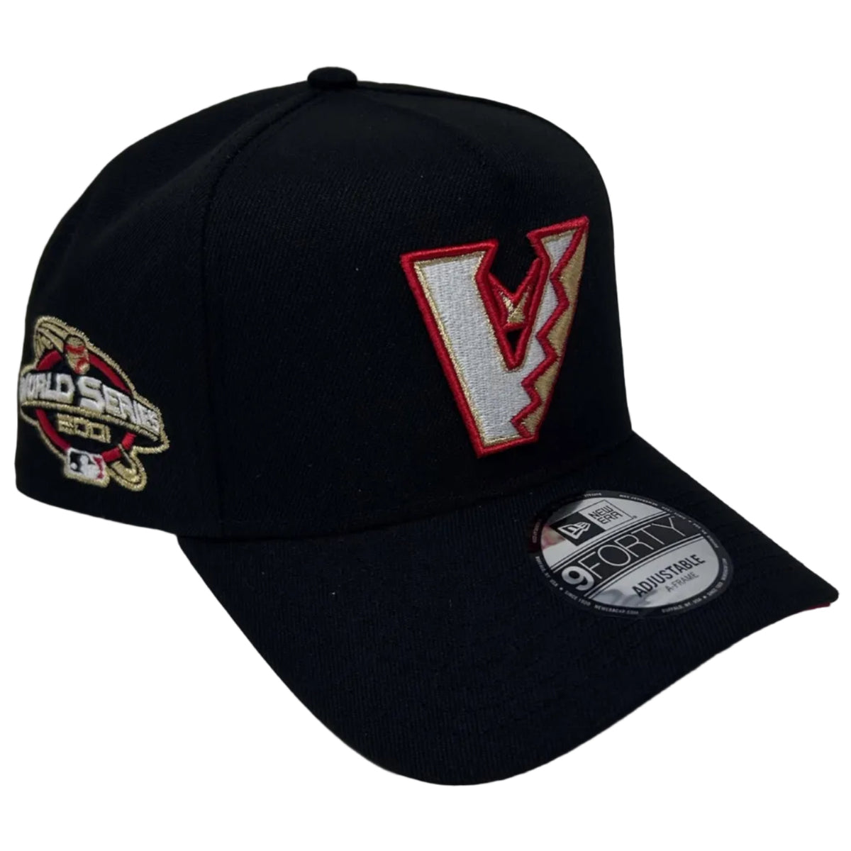 9Forty Upside Down Arizona Diamondbacks 2001 World Series Red UV