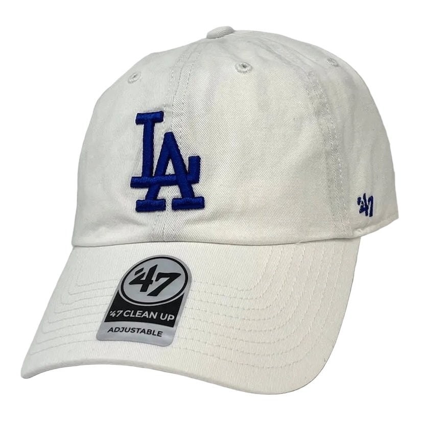 Los Angeles Dodgers '47 Clean Up Blanco/Azul Real