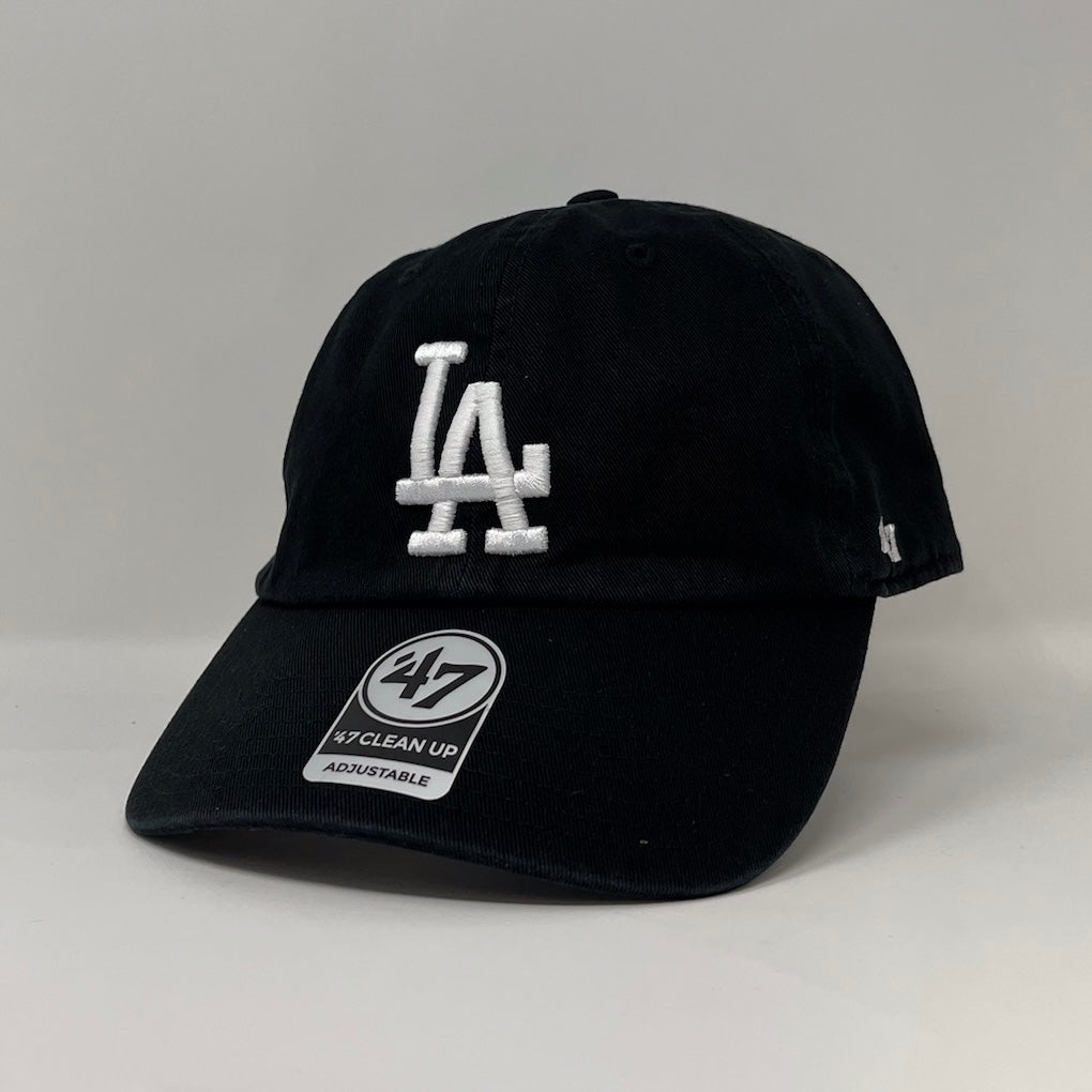 Los Angeles Dodgers '47 Clean Up Black/White – Cardo Caps