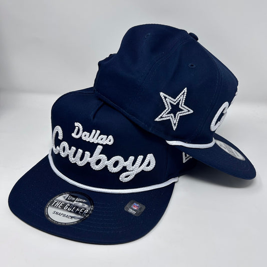 Golfer Team Text Navy Dallas Cowboys