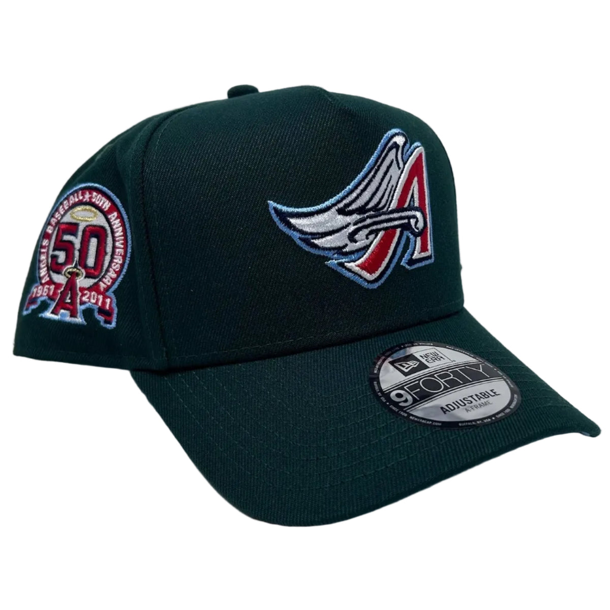 9Forty Los Angeles Angels 50th Anniversary Green