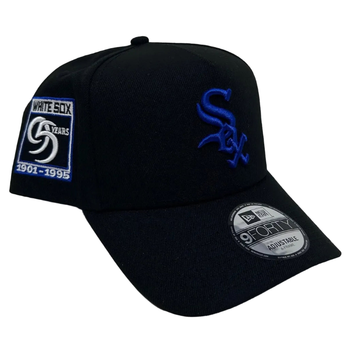9Forty Chicago White Sox 95 Years Black/Blue