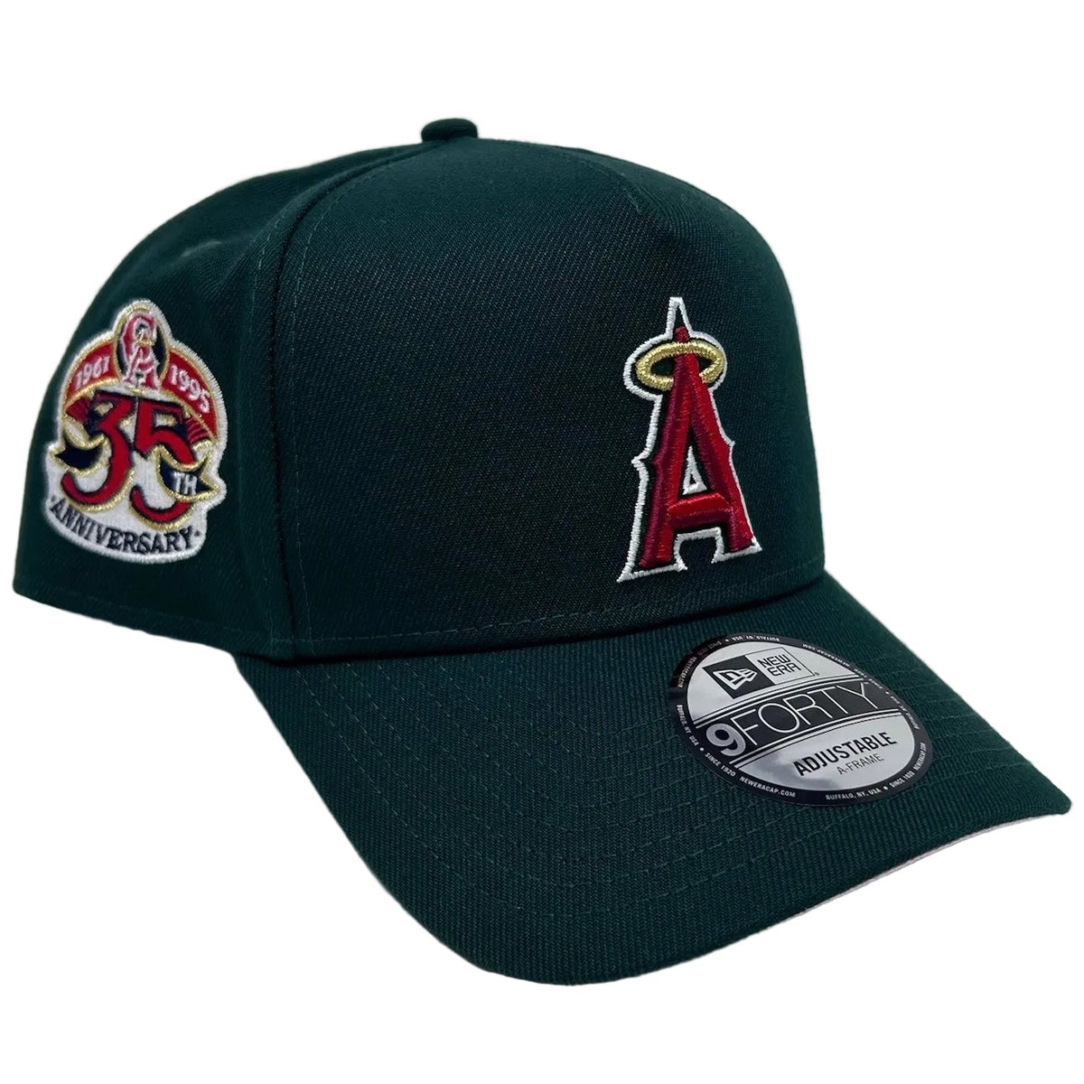 9Forty Los Angeles Angels 35.º aniversario verde