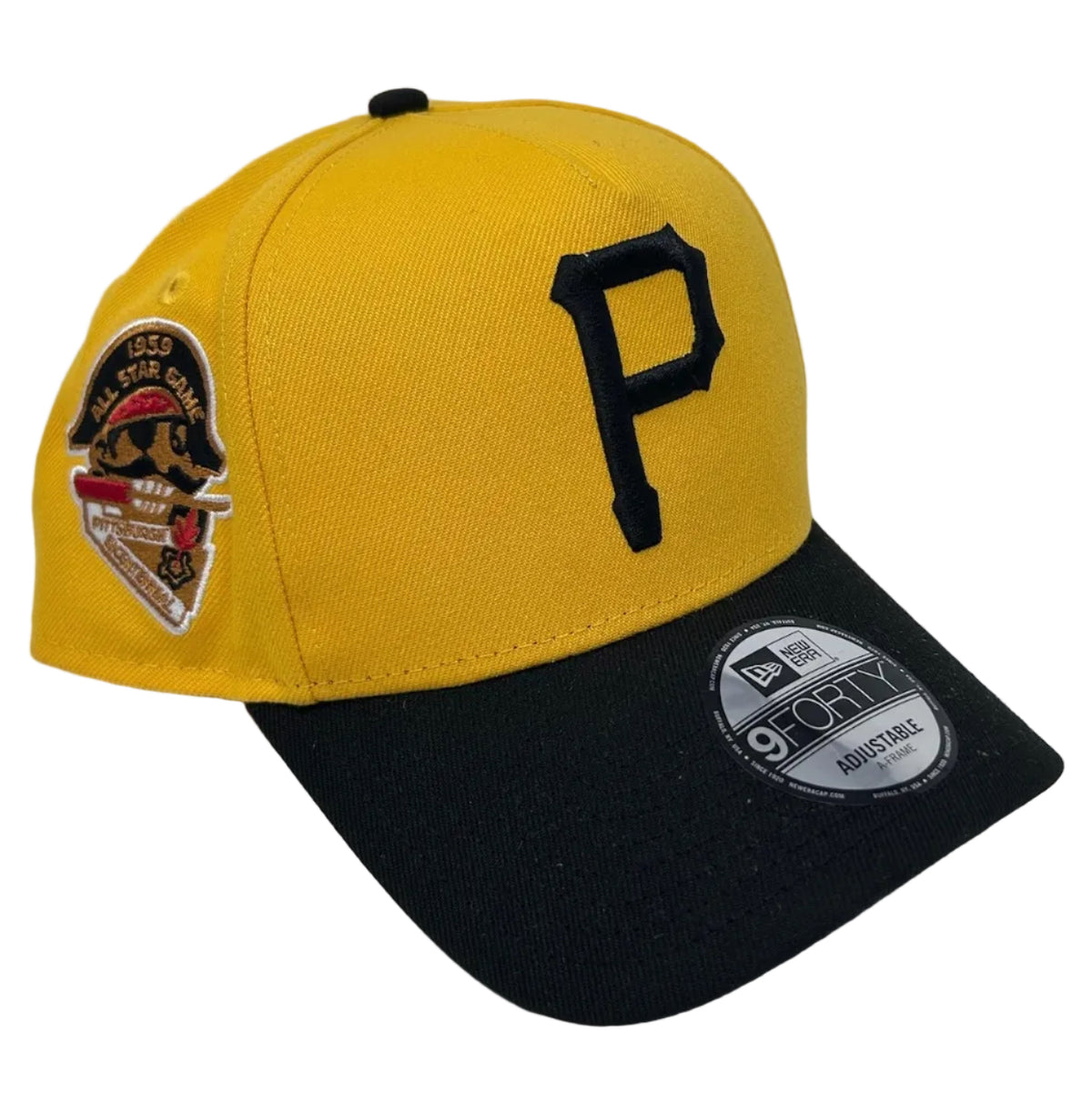 9Forty Pittsburgh Pirates 1959 All-Star Yellow/Black