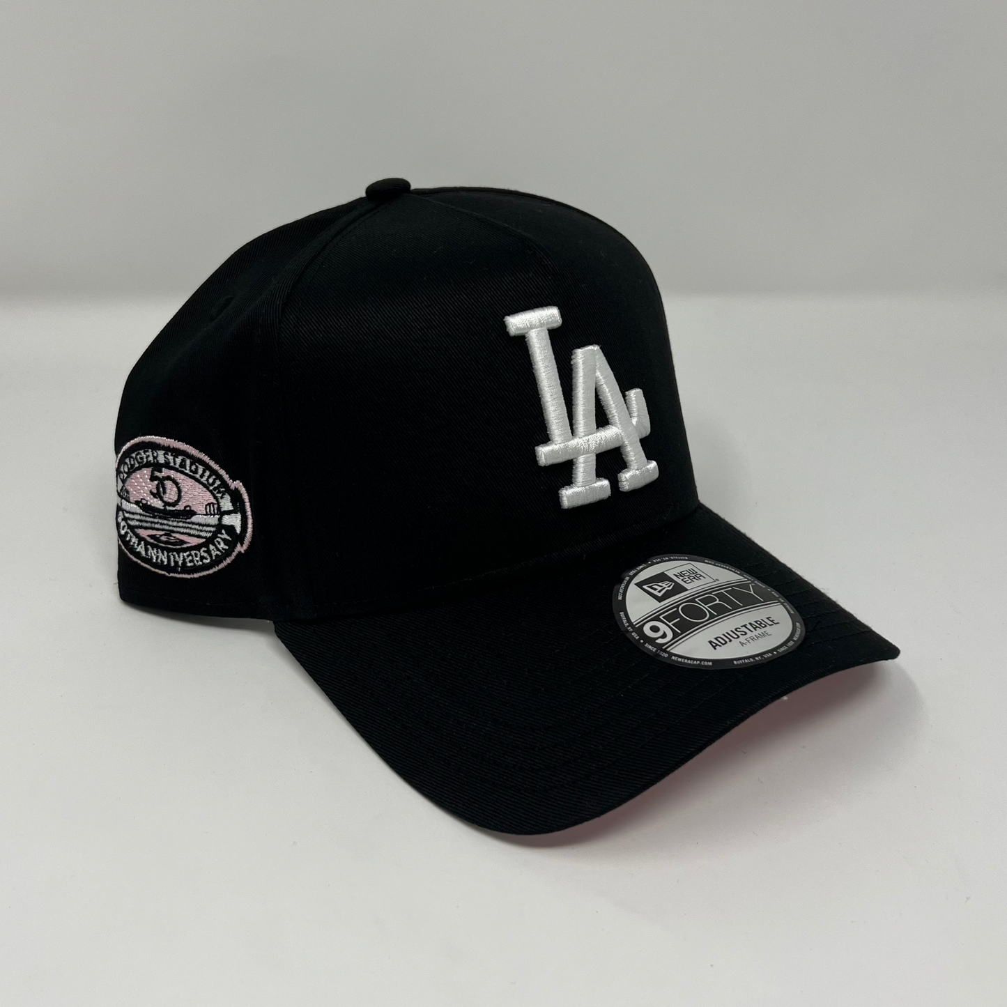 9Forty Los Angeles Dodgers 50th Anniversary Black
