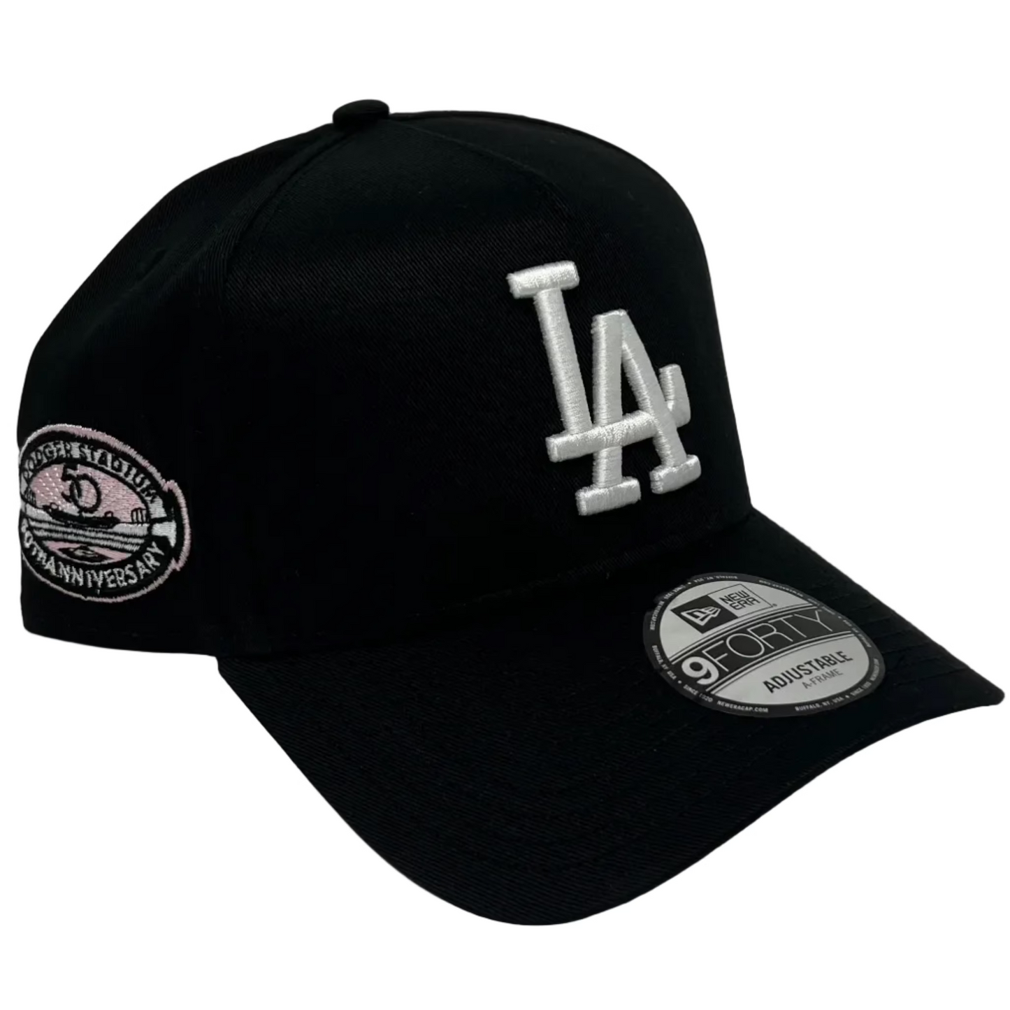 9Forty Los Angeles Dodgers 50.º aniversario negro