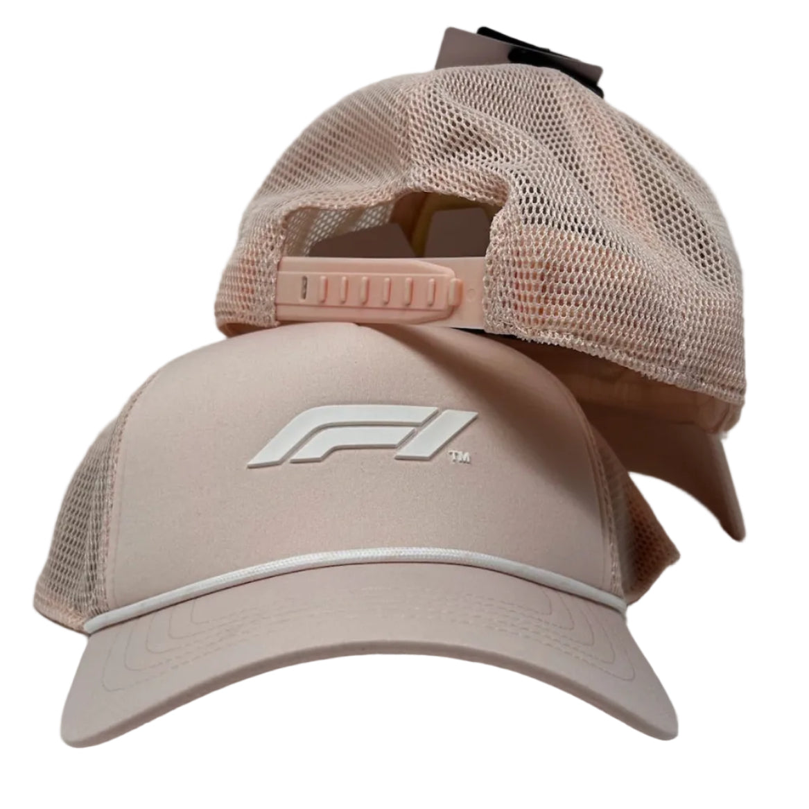 Formula 1 Tech Pastel Trucker Hat- Pink