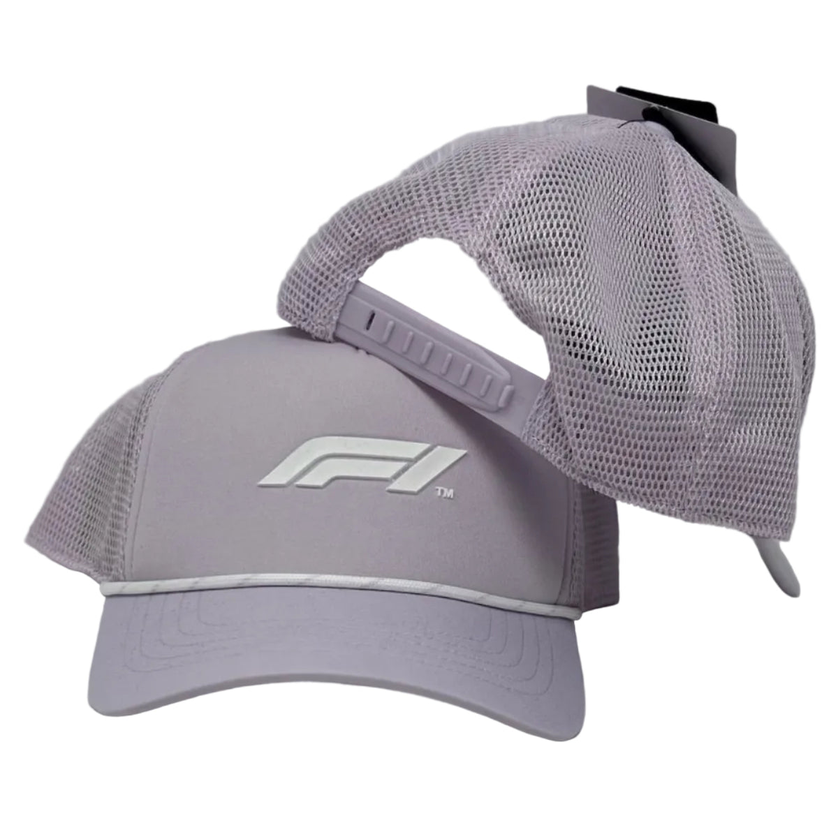 Formula 1 Tech Pastel Trucker Hat- Purple
