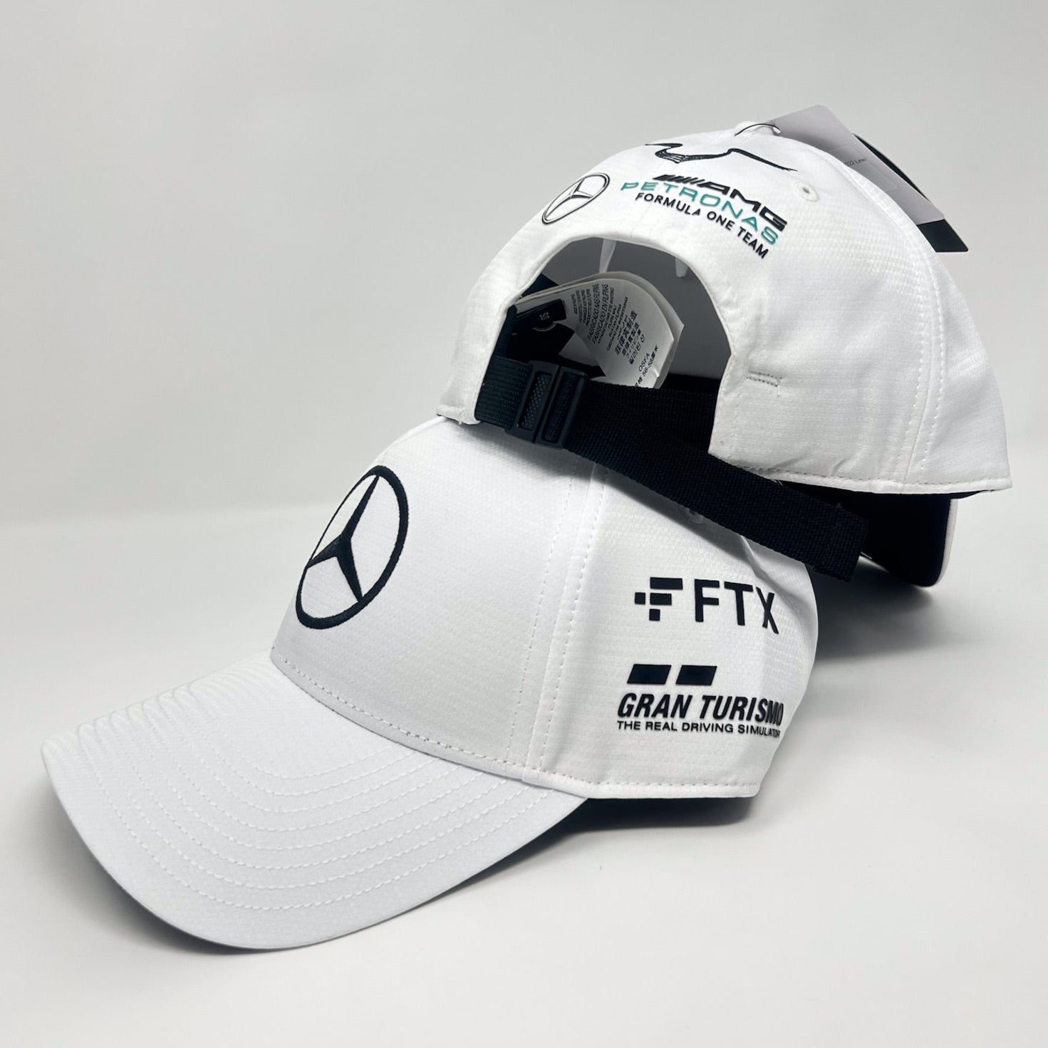 Mercedes Benz AMG Petronas F1 2022 Lewis Hamilton Baseball Hat- White