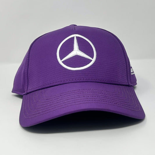 Gorra de béisbol Lewis Hamilton Mercedes Benz AMG Petronas F1 2022 - Morada