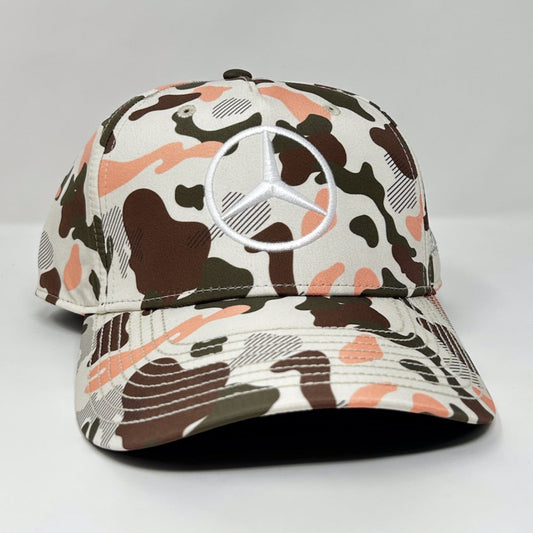 Gorra Mercedes Benz F1 Edición Especial Lewis Hamilton 2021 Abu Dhabi GP - Camuflaje